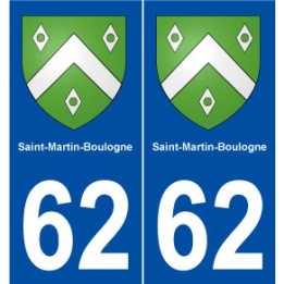 62 Saint-Martin-Boulogne blason autocollant plaque stickers ville