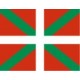 Autocollant Drapeau Basque Ikurrina sticker