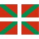 Autocollant Drapeau Basque Ikurrina sticker