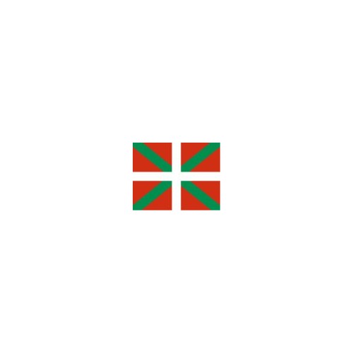 Autocollant Drapeau Basque Ikurrina sticker