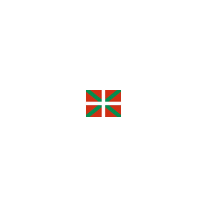 Autocollant Drapeau Basque Ikurrina sticker