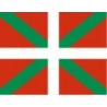 Autocollant Drapeau Basque Ikurrina sticker