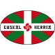 Autocollant Drapeau Basque Euskal Herria sticker