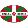 Autocollant Drapeau Basque Euskal Herria sticker