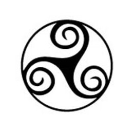 Autocollant triskèle triskell triskel Bretagne Brezih Celte