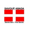 Autocollant Savoie Blason sitcker adhesif abada savouè