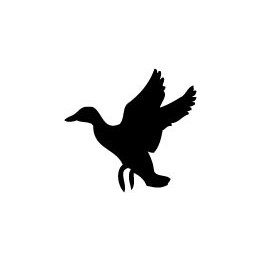 Autocollant canard oiseau duck stickers adhesif