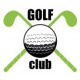 Autocollant sticker club de golf adhésif