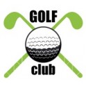 Autocollant sticker club de golf adhésif