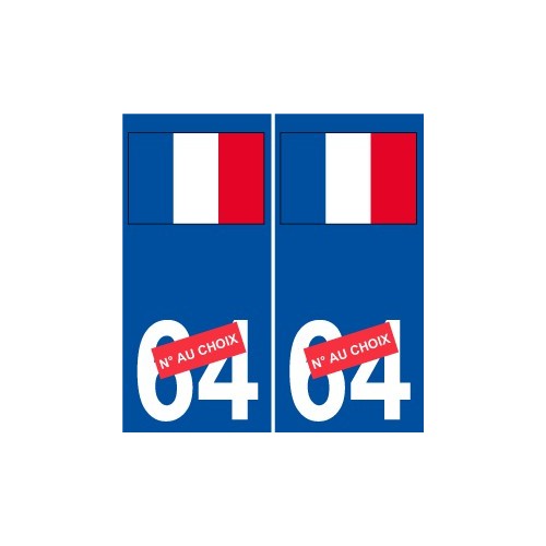 Autocollant France drapeau Autocollant stickers adhésif