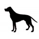 Autocollant Chien stickers adhesif