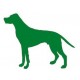 Autocollant Chien stickers adhesif