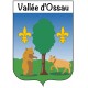 Autocollant blason Vallée Ossau béarn stickers adhésif