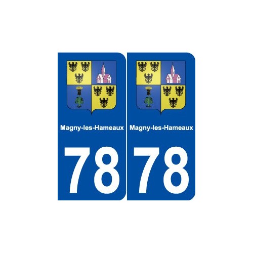 Autocollant Magny-Cours – Sticker Circuit – 100 X 74 Mm