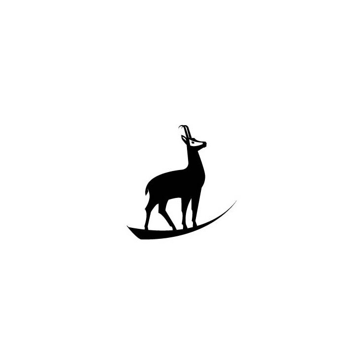 Autocollant Chamois Izard Isard stickers adhesif