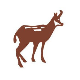 Autocollant Chamois Izard Isard animal stickers adhesif