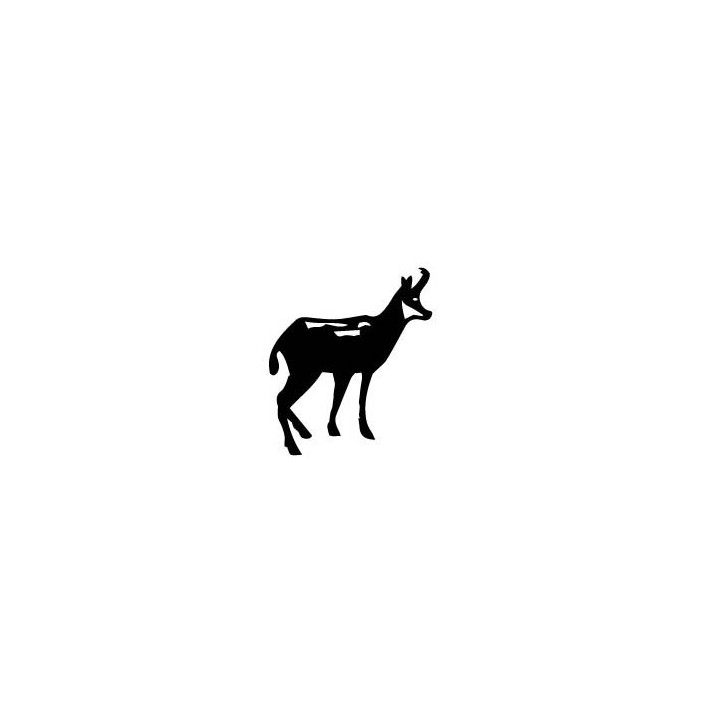 Autocollant Chamois Izard Isard animal stickers adhesif