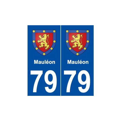 79 Mauléon blason autocollant plaque stickers ville
