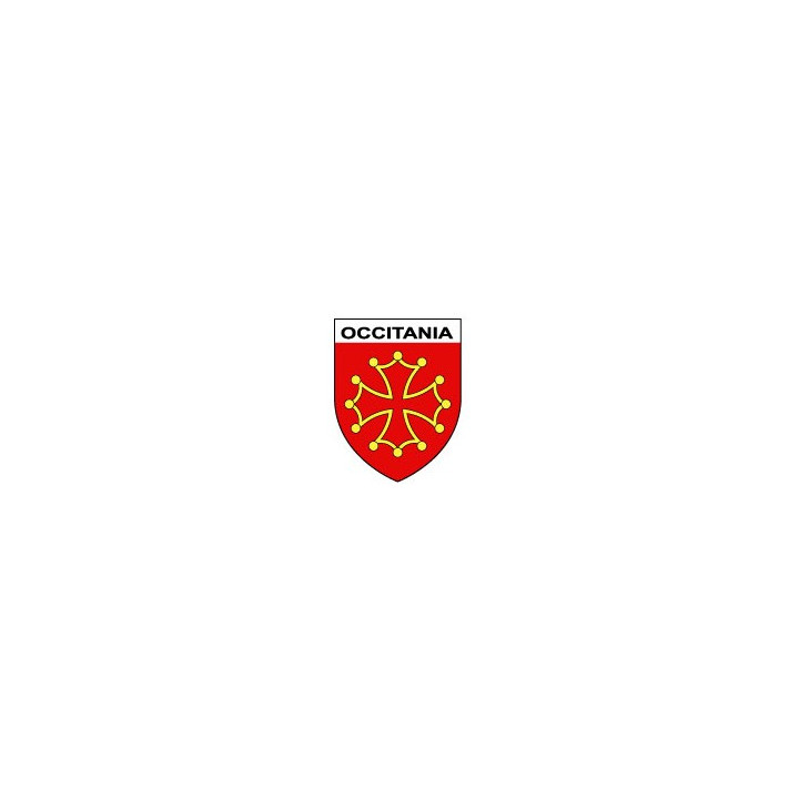 Autocollant Occitanie occitania blason sticker