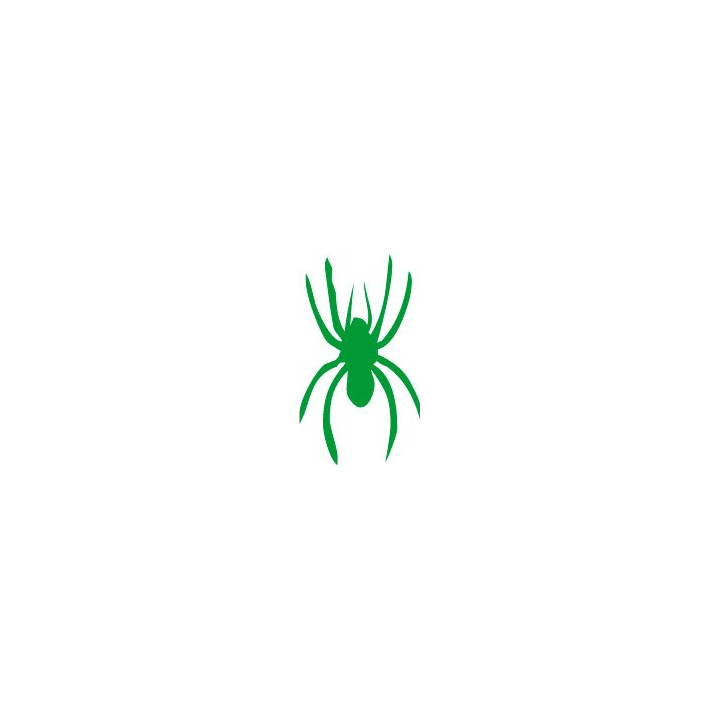 Autocollant sticker araignée spider noir