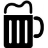 Autocollant chope de bière stickers 