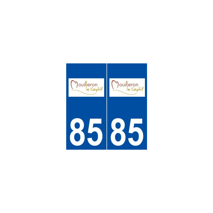 85 Mouilleron-le-Captif logo autocollant plaque stickers ville
