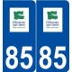 85 Olonne-sur-Mer logo autocollant plaque stickers ville