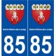 85 Saint-Hilaire-de-Loulay blason autocollant plaque stickers ville