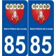 85 Saint-Hilaire-de-Loulay blason autocollant plaque stickers ville