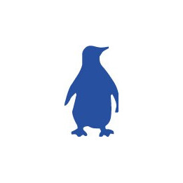 Autocollant Pingouin sticker couleur 