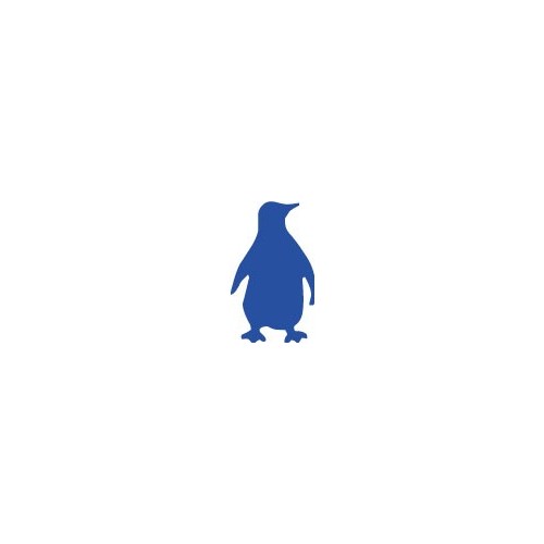 Autocollant Pingouin sticker couleur 