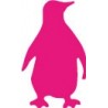 Autocollant Pingouin sticker couleur 