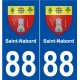 88 Saint-Nabord blason autocollant plaque stickers ville
