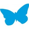 Autocollant Papillon sticker couleur logo 1