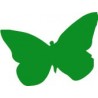 Autocollant Papillon sticker couleur logo 1