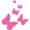 Aufkleber-sticker-Schmetterling butterfly rosa-logo 2