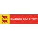 Autocollant "Biarnés Cap E Tot !" sticker adhesif