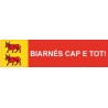 Autocollant "Biarnés Cap E Tot !" sticker adhesif