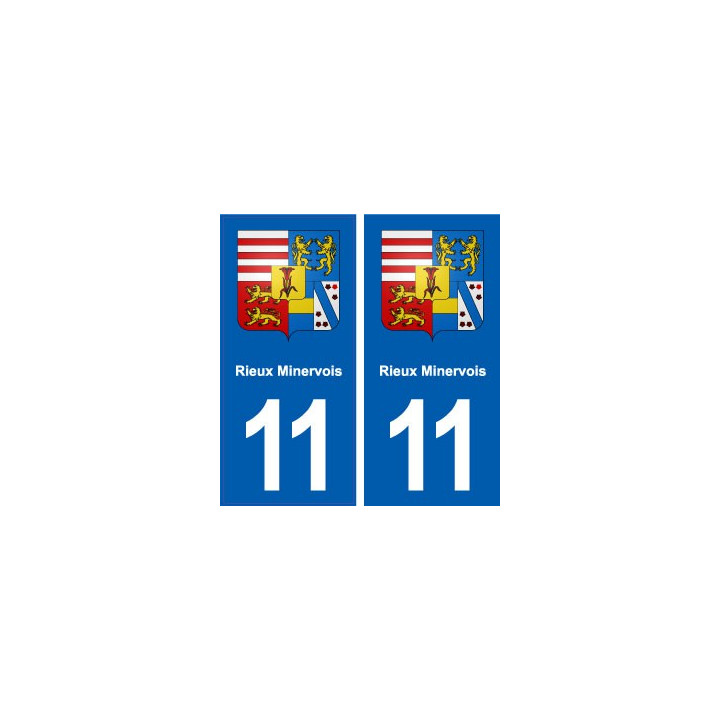 11 Pennautier blason ville autocollant plaque stickers