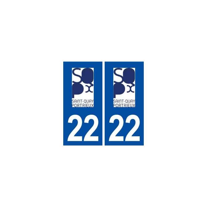 22 Saint Julien logo ville autocollant plaque sticker