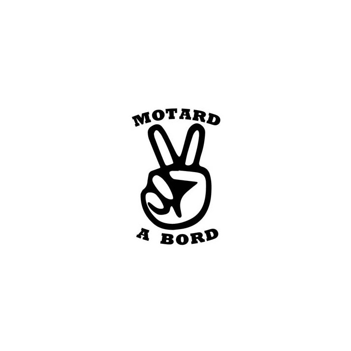Autocollant Motard à Bord sticker