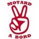 Autocollant Motard à Bord sticker