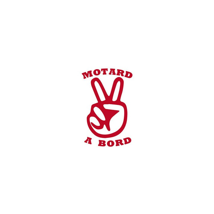 Autocollant Motard à Bord sticker