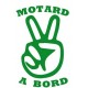 Autocollant Motard à Bord sticker