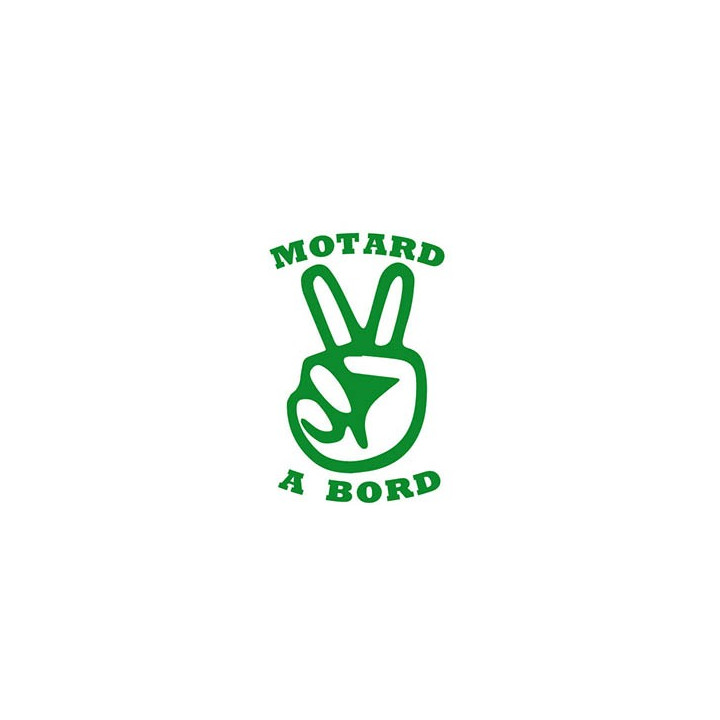 Autocollant Motard à Bord sticker