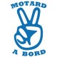 Autocollant Motard à Bord sticker