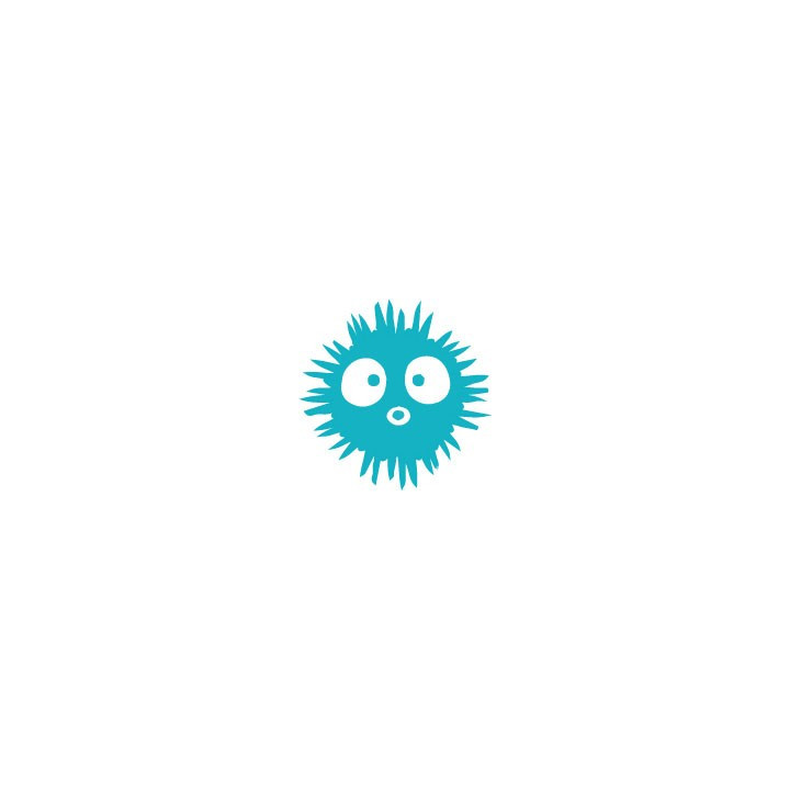 Autocollant porc epic poisson sticker adhesif