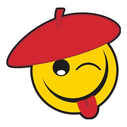 Autocollant sticker Smiley emoticons
