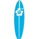 Autocollant planche surf ocean surf stickers couleur turquoise