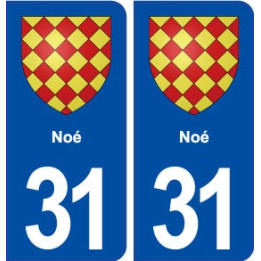 31 Noé blason ville autocollant plaque stickers